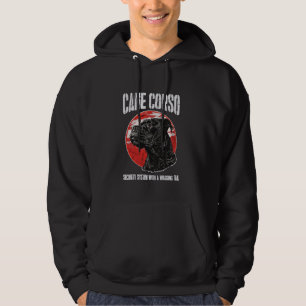 Veste À Capuche Drôle Canne Corso Style Slogan