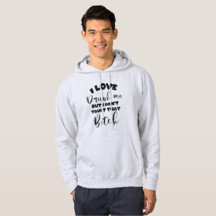 Veste À Capuche Drôle Citation Drunk Femme Vin Party Lover Cadeau