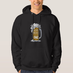 Veste À Capuche Drôle Dans Les Bières De Chien Je N'Ai Eu Qu'Une S