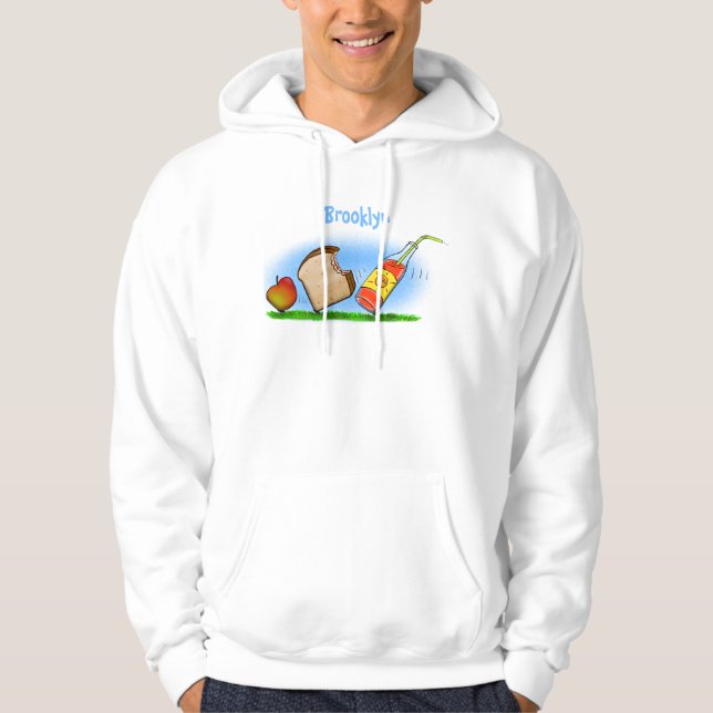 Veste À Capuche Drôle de dessin animé de fourmis (Devant)