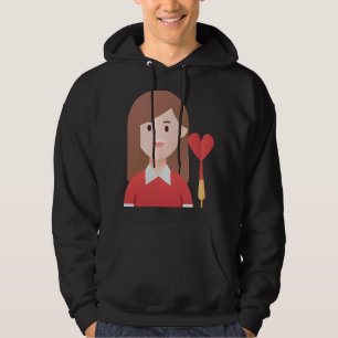 Veste À Capuche Drôle de fléchettes pour les joueurs de fléchettes