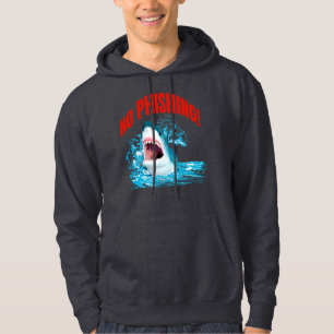 Veste À Capuche Drôle de Requin Anti-Phame