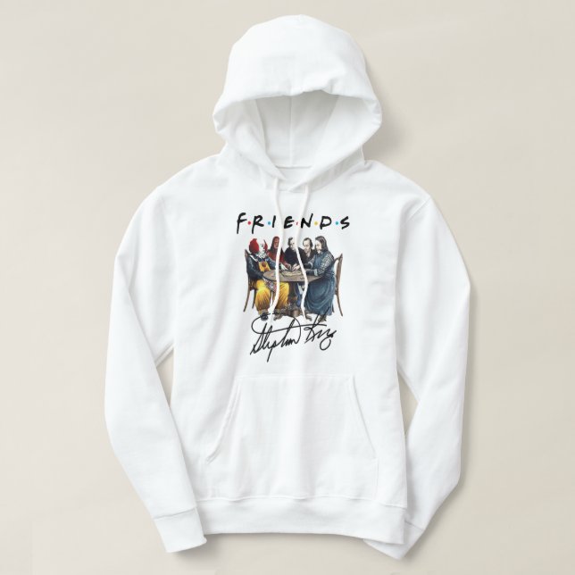 Veste À Capuche Drôle Homme Film Stephen Film King Halloween Cadea (Design devant)