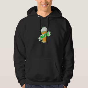 Veste À Capuche Drôle Jour de la Saint Patrick Beer Me