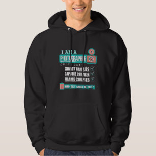 Veste À Capuche Drôle Photographe Cadeaux T-shirt Caméra Lover Pho