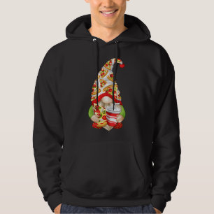 Veste À Capuche Drôle Pizza Lover Gnome mignonne Pizza Motif