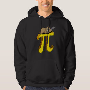 Veste À Capuche Drôle Sloth Dormir sur Pi Math Enseignant National