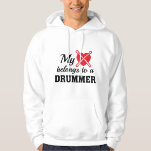 Veste À Capuche Drummer Coeur Appartient