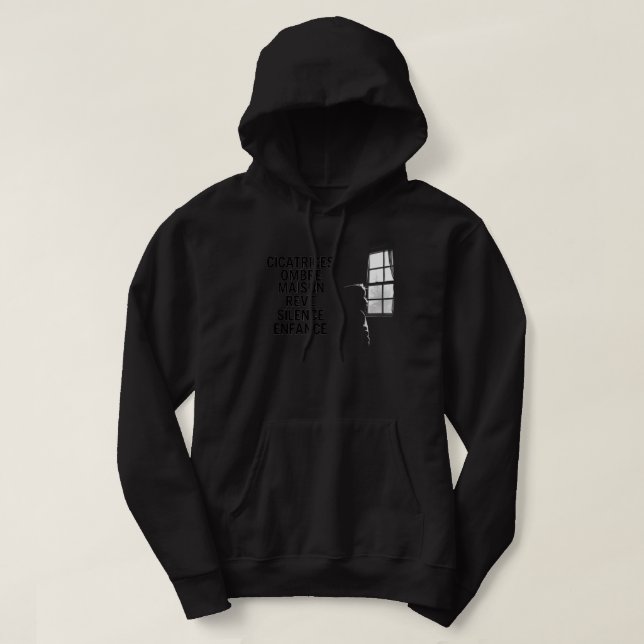 VESTE À CAPUCHE DU CHAOS AU POUVOIR (Design devant)