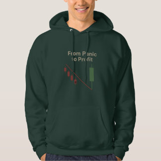 Veste À Capuche Du Panique au Profit Sweat-shirt pour Trader Crypt