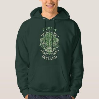 Veste À Capuche Dublin Irlande Croix Celtique Irlandaise