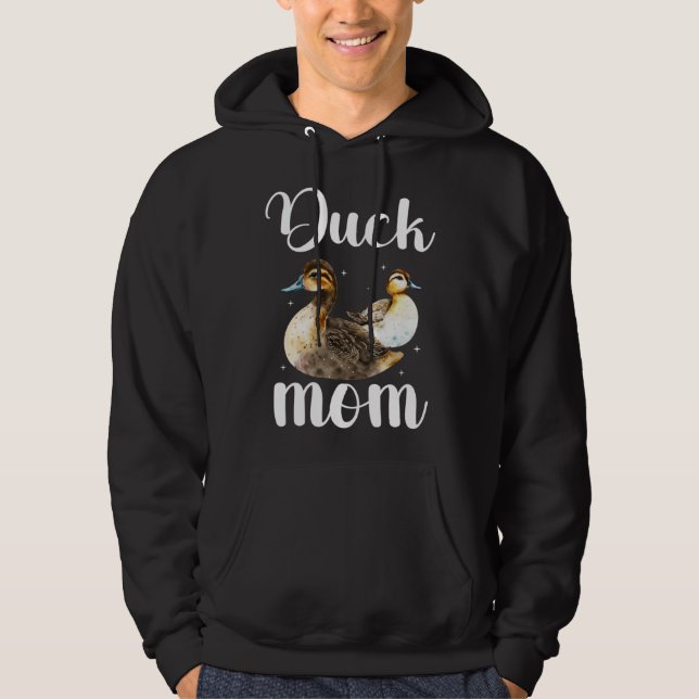 Veste À Capuche Duck Mom Duck Owner Duck Mama Duck Farmer (Devant)