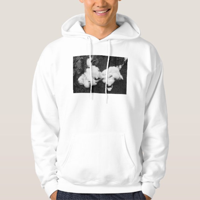Veste À Capuche duveteux (Devant)