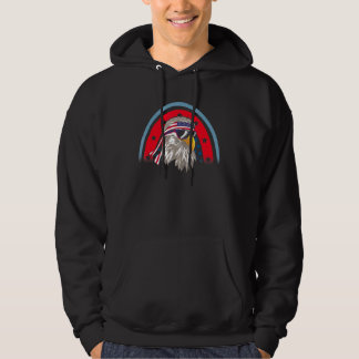 Veste À Capuche Eagle Mullet 4 juillet États-Unis Drapeau américai