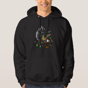 Veste À Capuche Eagle vs Snake Tattoo Design