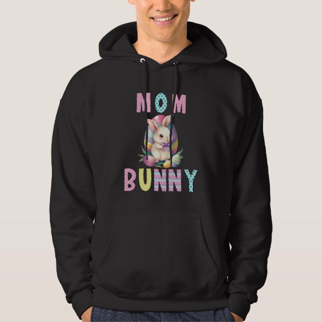 Veste À Capuche Easter Bunny Mom Bunny Easter Mother Bunny Rabbits (Devant)