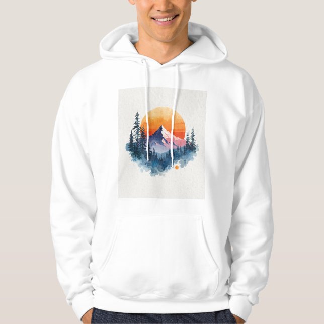 Veste À Capuche Eau-de-vie unique moderne tendance (Devant)