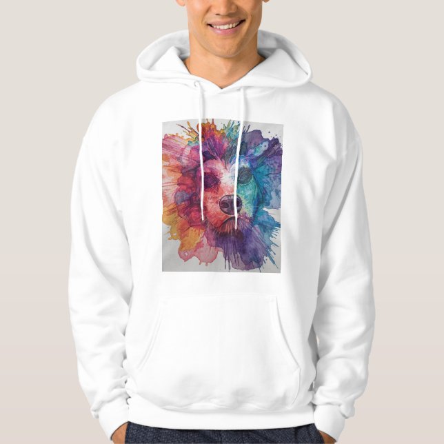 Veste À Capuche Eau-de-vie unique moderne tendance  (Devant)