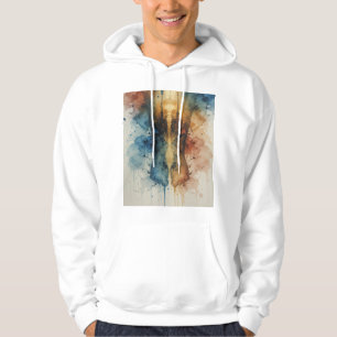 Veste À Capuche Éclaboussure, vibrations de peinture,