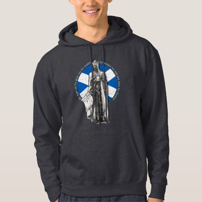 Veste À Capuche ECOSSE KING ROBERT LE T-shirt BRUCE (Devant)