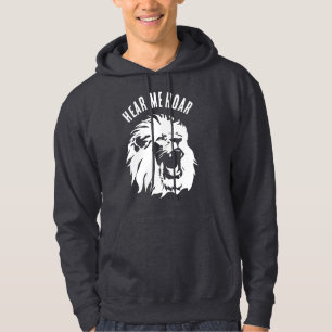Veste À Capuche Écoutez-moi le visage du lion rugissant