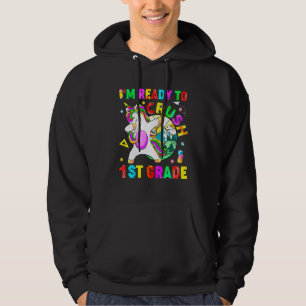 Veste À Capuche Écraser la 1ère année Dabbing Unicorn Retour à l'é