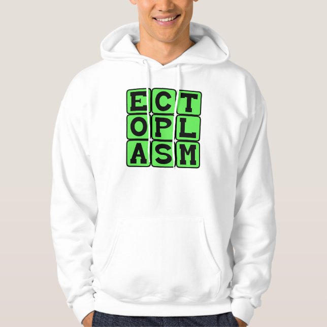 Veste À Capuche Ectoplasme, Slime de fantôme (Devant)
