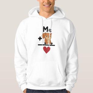 Veste À Capuche Écureuil Love Equation Forêt Animaux Coeur