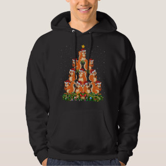 Veste À Capuche Écureuil Noël Arbre Cadeau de Noël Chapeau Noël Éc