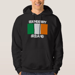 Veste À Capuche Edenderry, Irlande avec drapeau irlandais