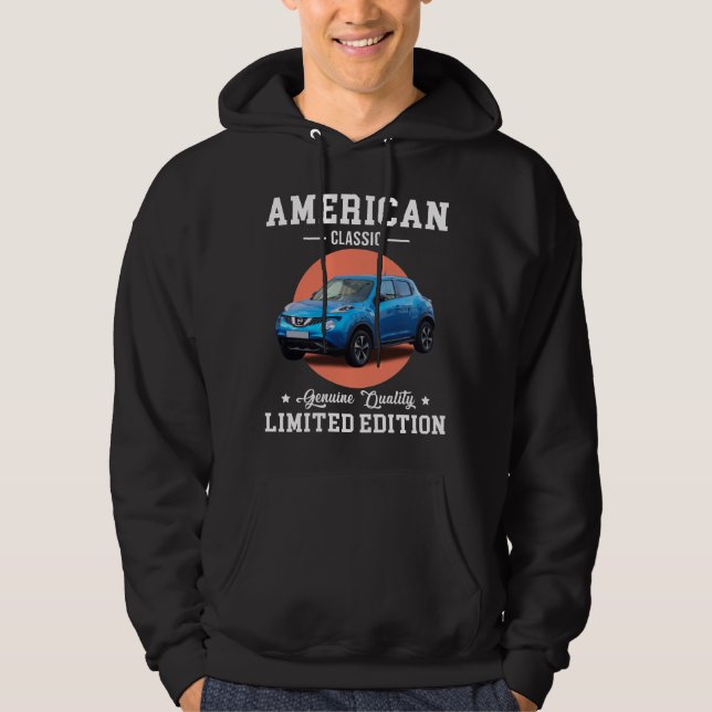 Veste À Capuche édition limitée de qualité véritable classique amé (Devant)