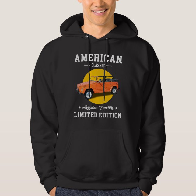 Veste À Capuche édition limitée de qualité véritable classique amé (Devant)