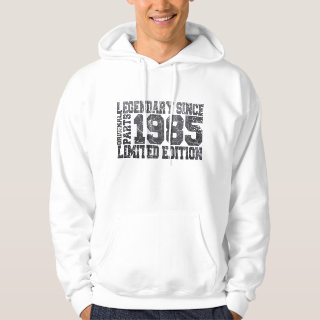 Veste À Capuche Édition limitée Né en 1985 (Devant)