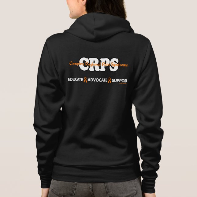 VESTE À CAPUCHE ÉDUQUER LE SOUTIEN DES DÉFENSEURS...CRPS (Dos)
