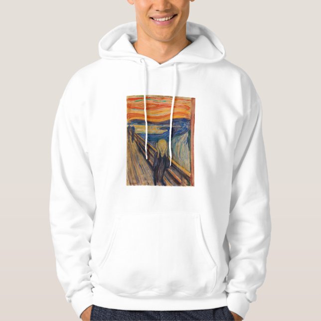 Veste À Capuche Edvard Munch - The Scream 1893 (Devant)
