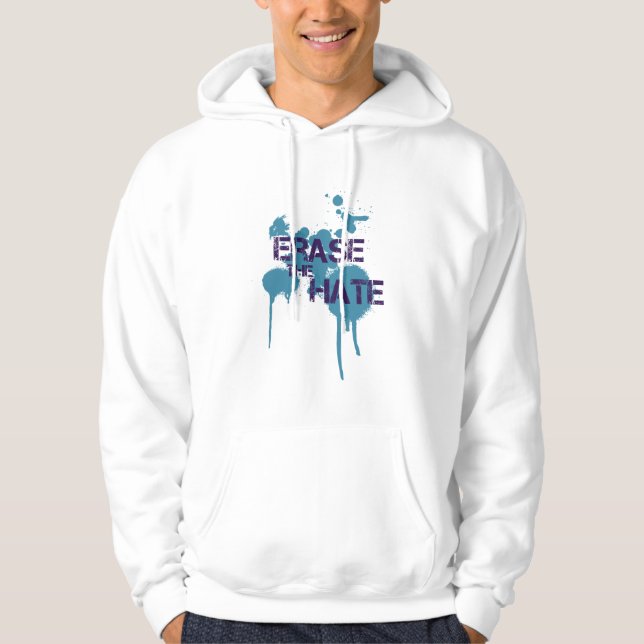 Veste À Capuche effacez la haine (Devant)