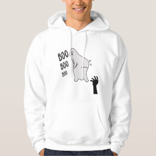 Veste À Capuche Éffrayant Boo Ghost Halloween Funny Novelty Shirt