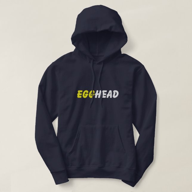 VESTE À CAPUCHE EGGHEAD (Design devant)