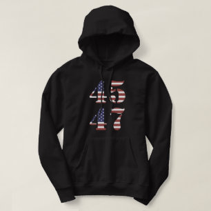 Veste À Capuche Élection Trump 45 47 2024