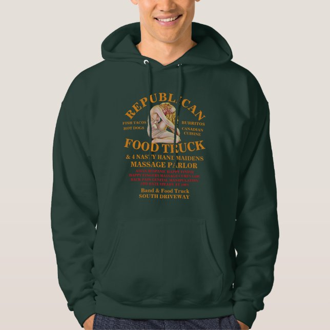 VESTE À CAPUCHE ÉLECTION VD STD VOTE PRÉCOCE PAR COURRIER BUREAU D (Devant)