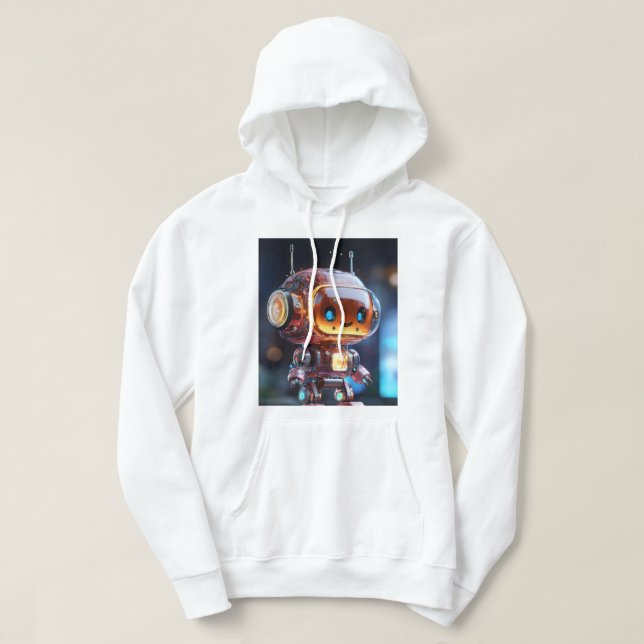 Veste À Capuche "Elégance pure : Coupe de céramique pour votre sip (Design devant)