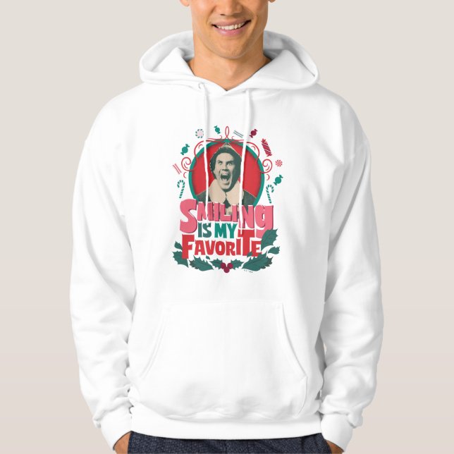 Veste À Capuche Elf - Sourire est mon préféré (Devant)
