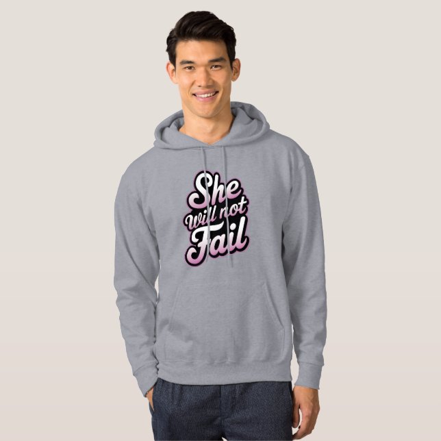 Veste À Capuche Elle n'échouera pas (Devant entier)