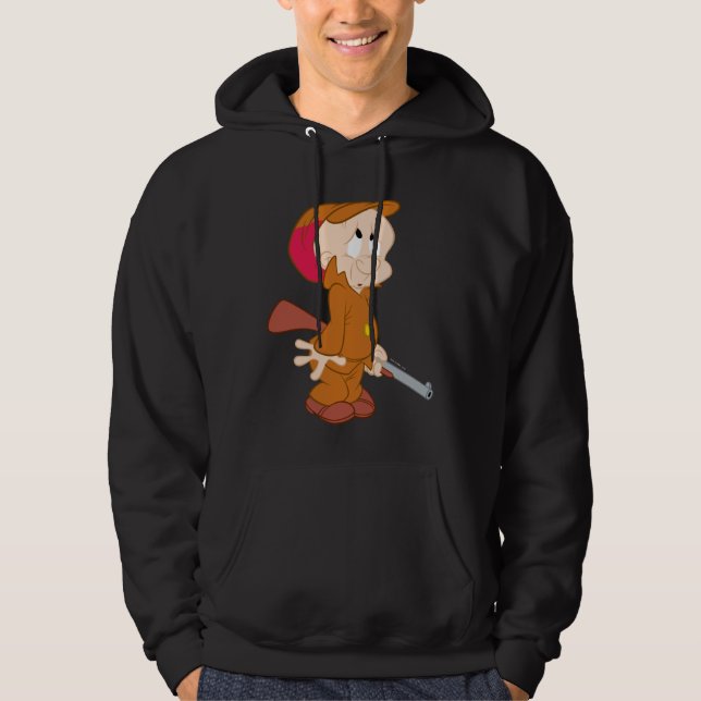 Veste À Capuche ELMER FUDD™| Pose effrayée (Devant)