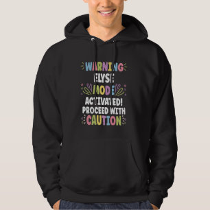 Veste À Capuche ELYSE Nom personnalisé Funny mignon Personnalisé E