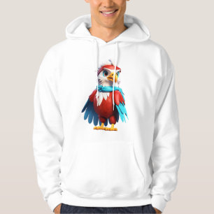 Veste À Capuche Emblème d'aigle de cristal