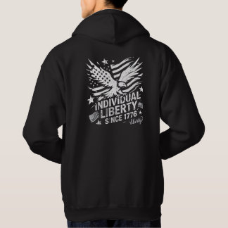Veste À Capuche Emblème en détresse de la fête de l'Indépendance 1