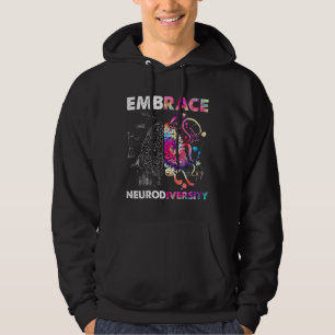 Veste À Capuche Embrace Neurodiversity Autism Awareness Asd Men Wo