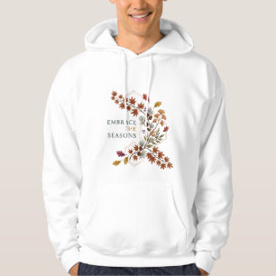 Veste À Capuche Embrasser les saisons Dynamique Branche botanique