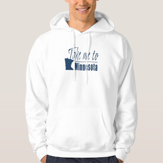 Veste À Capuche Emmène-moi au Minnesota (Devant)